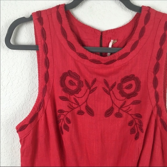 ‼️LastChance‼️NWT Free People Coral Minidress - Picture 6 of 8